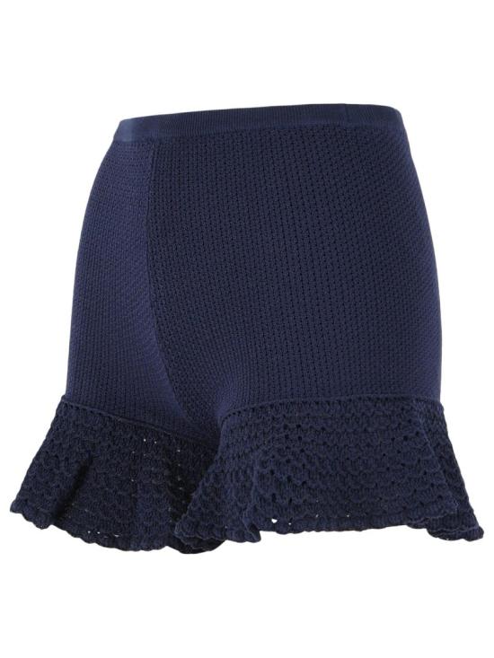 26SS 셀프 포트레이트 숏팬츠 SS26 048P N NAVY Blue - SELF PORTRAIT