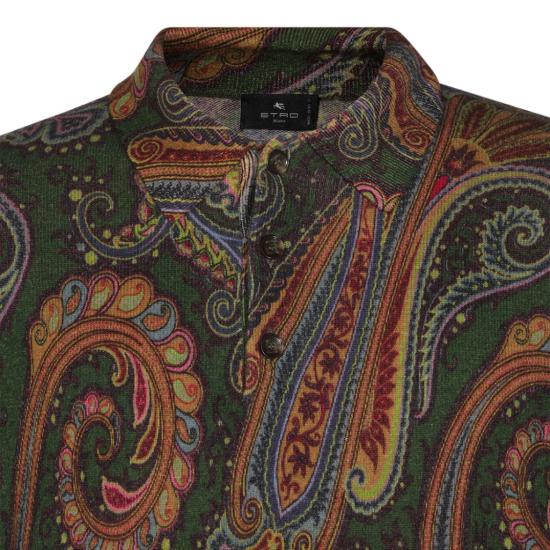 26FW 에트로 니트웨어 MRKF0028AK17LS9890 Green - ETRO