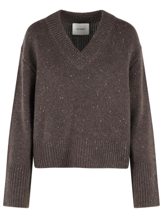 26FW 리사 양 니트웨어 2026524 COCOA SPARKLE Brown