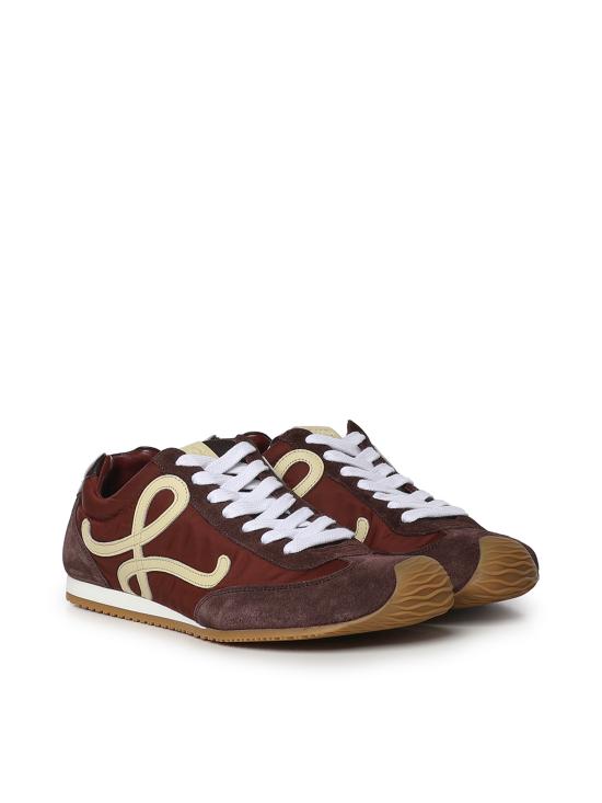 26FW 로에베 발레 러너 2.0 스니커즈 M816282XCG 0138 COPPER RED VANILLA AUBERGINE DOM - LOEWE