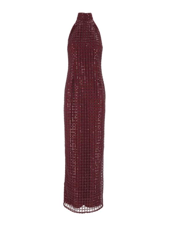 26FW 로테이트 롱 원피스 1162922734 Burgundy