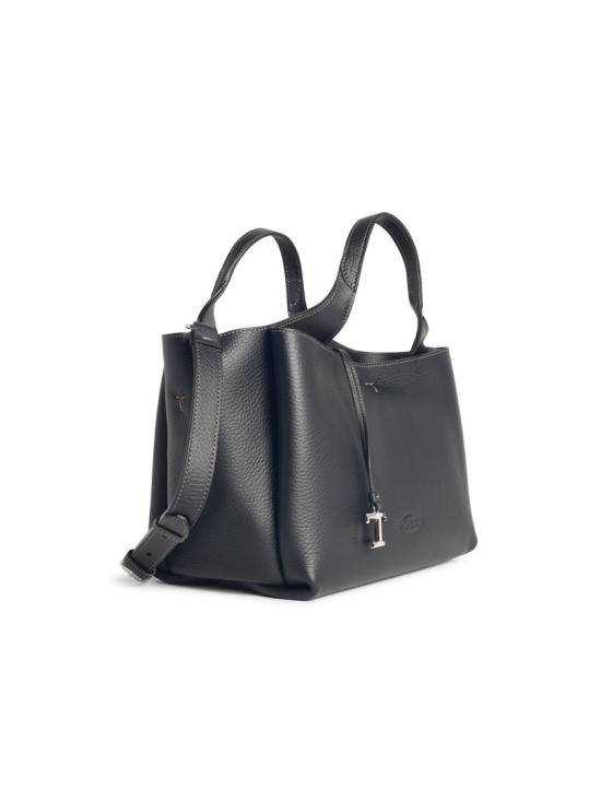  토즈 미니 토트백 XBWAPAFL100QRI B999 Black - TODS