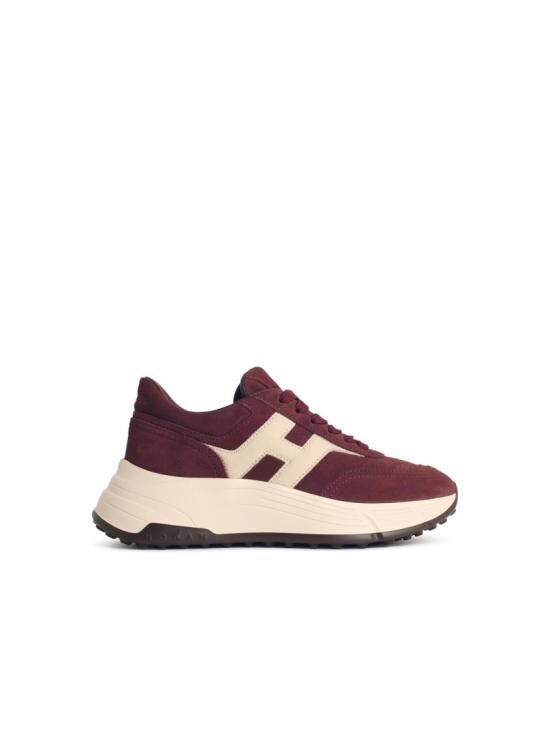 26FW 호간 스니커즈 HXW6690FR30U5W 0CP3 Burgundy