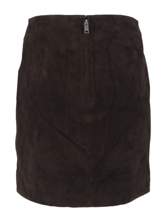 26FW 로테이트 미디 스커트 1161681111 Brown - ROTATE