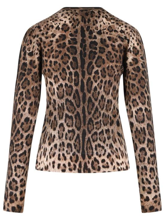 26FW 돌체앤가바나 니트웨어 FXX48T JDVGG HY13M Brown - DOLCE & GABBANA
