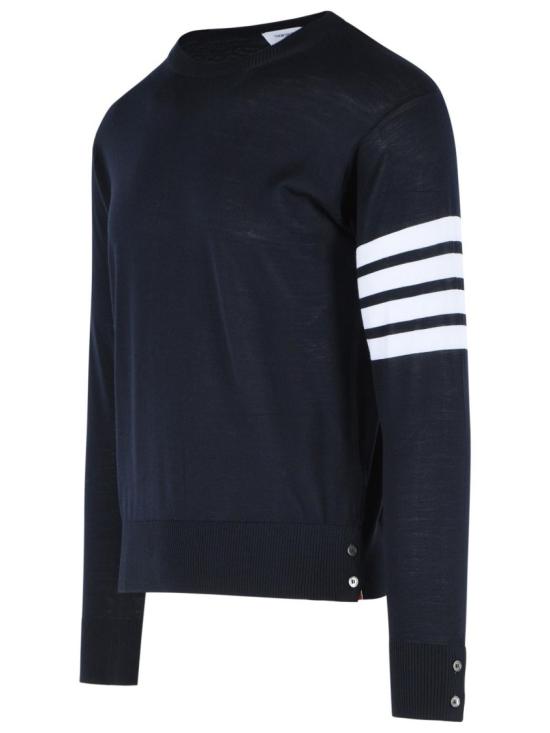 26FW 톰브라운 니트웨어 MKA002A 00014 415 Blue - THOM BROWNE