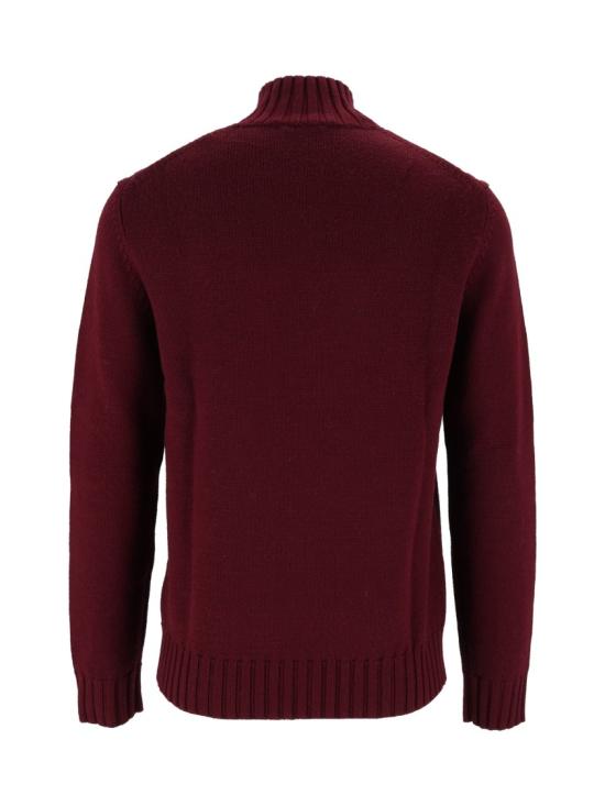 26FW 발렌타인 니트웨어 B2P319 5W027 Burgundy - BALLANTYNE