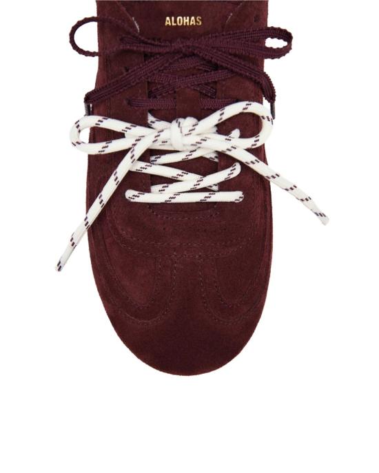 26FW 알로하스 스니커즈 513092 Burgundy - ALOHAS