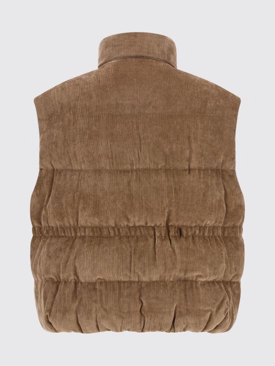 26FW 브루넬로 쿠치넬리 패딩 조끼 MG5477613P C3368 Brown - BRUNELLO CUCINELLI