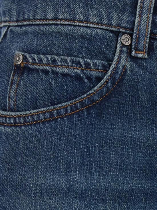 26FW 핑코 데님 팬츠 105541A3G 7PJU Blue - PINKO
