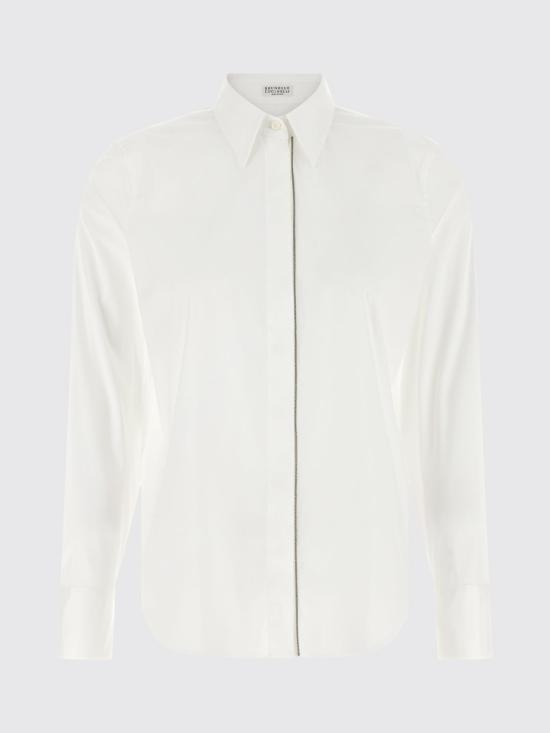26FW 브루넬로 쿠치넬리 셔츠 MP091MA626 C159 White - BRUNELLO CUCINELLI