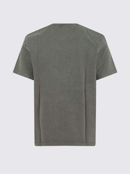26FW 골든구스 퍼포레이티드 하트 앤트러사이트 코튼 저지 티셔츠 GMP01220P00067135479 Grey - GOLDEN GOOSE