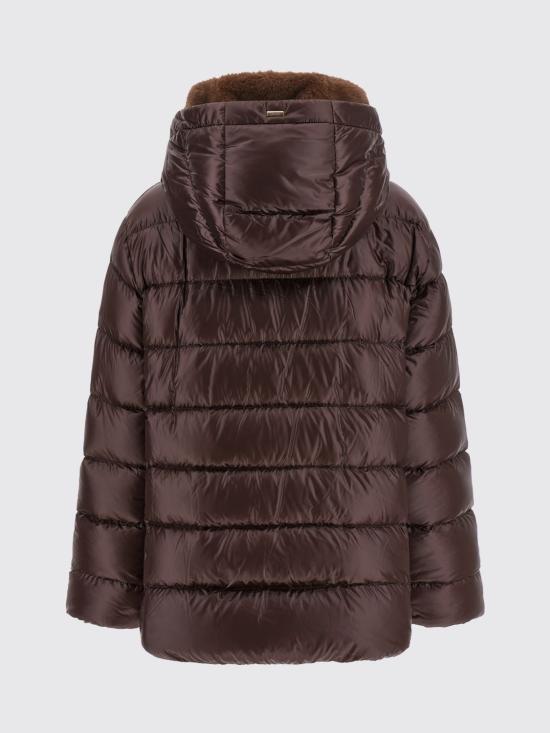 26FW 에르노 밍크 퍼 이펙트 파카 재킷 밍크 퍼 이펙트 파카 재킷 PI002312D12017Z 8810 Brown - HERNO