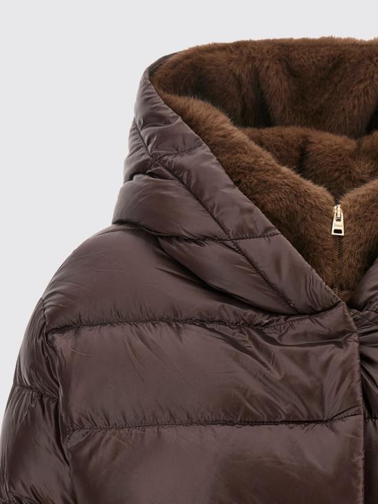 26FW 에르노 밍크 퍼 이펙트 파카 재킷 밍크 퍼 이펙트 파카 재킷 PI002312D12017Z 8810 Brown - HERNO