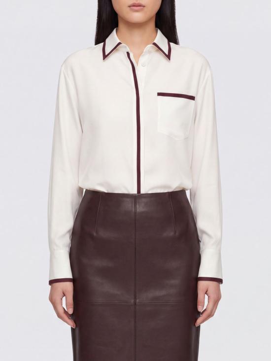 26FW 폴 레스트레스 슬리퍼스 셔츠 CA001039TE80015 714 Ivory