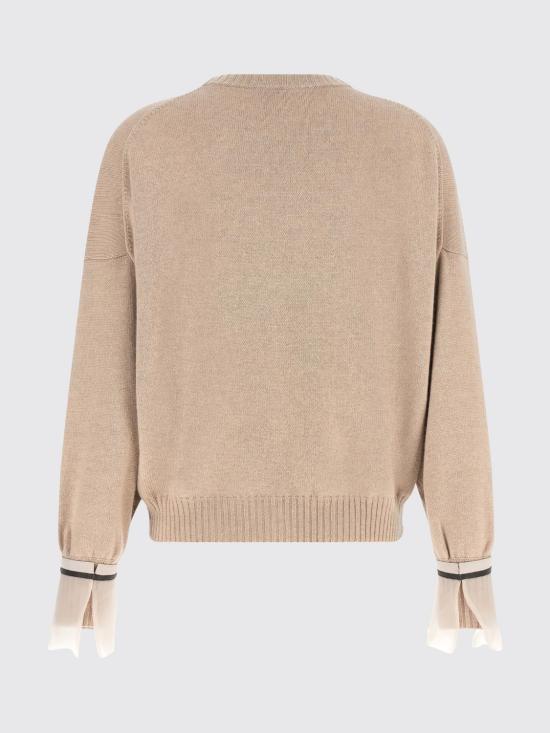 26FW 브루넬로 쿠치넬리 스웨터 M12747000 C9991 Beige - BRUNELLO CUCINELLI