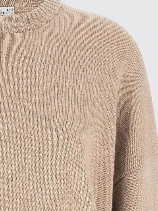 26FW 브루넬로 쿠치넬리 스웨터 M12747000 C9991 Beige - BRUNELLO CUCINELLI