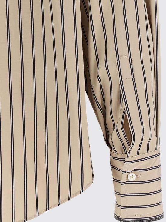 26FW 브루넬로 쿠치넬리 셔츠 MP704M3A06 C017 Beige - BRUNELLO CUCINELLI