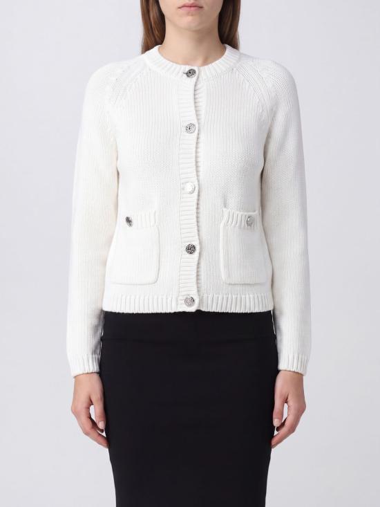 26FW 토템 가디건 263WRT0853YA0299 047 White
