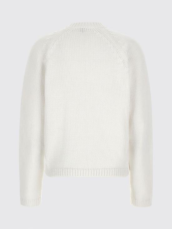 26FW 토템 가디건 263WRT0853YA0299 047 White - TOTEME