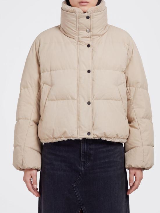 26FW 브루넬로 쿠치넬리 숏패딩 MH5257474 C018 Beige