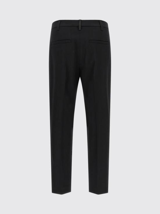 26FW 브루넬로 쿠치넬리 수트 팬츠 MB176P8703 C101 Black - BRUNELLO CUCINELLI