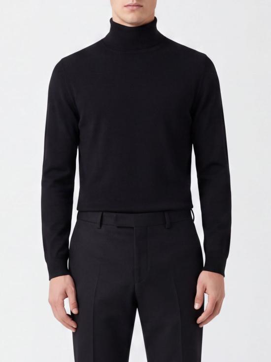 26FW 딸리아토레 스웨터 MILESGSI260126I32 099 Black
