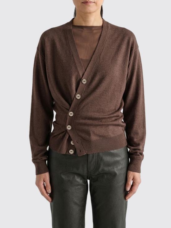 26FW 르메르 릴렉스 트위스트 가디건 릴렉스 트위스트 가디건 PO0052LK1063 BR310 Brown