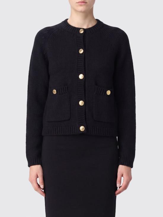 26FW 토템 가디건 263WRT0853YA0299 001 Black