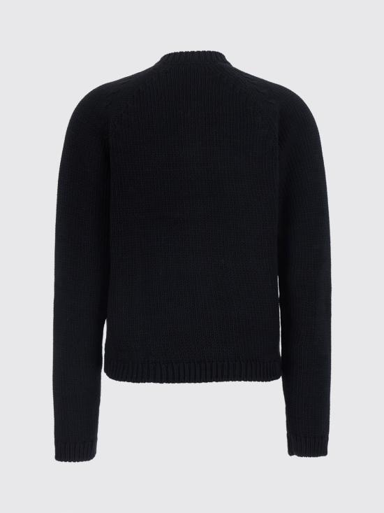 26FW 토템 가디건 263WRT0853YA0299 001 Black - TOTEME