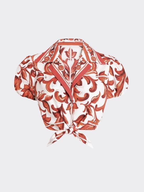 26FW 돌체앤가바나 셔츠 F5T66TGDDRD S9000 Orange - DOLCE & GABBANA