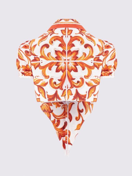26FW 돌체앤가바나 셔츠 F5T66TGDDRD S9000 Orange - DOLCE & GABBANA