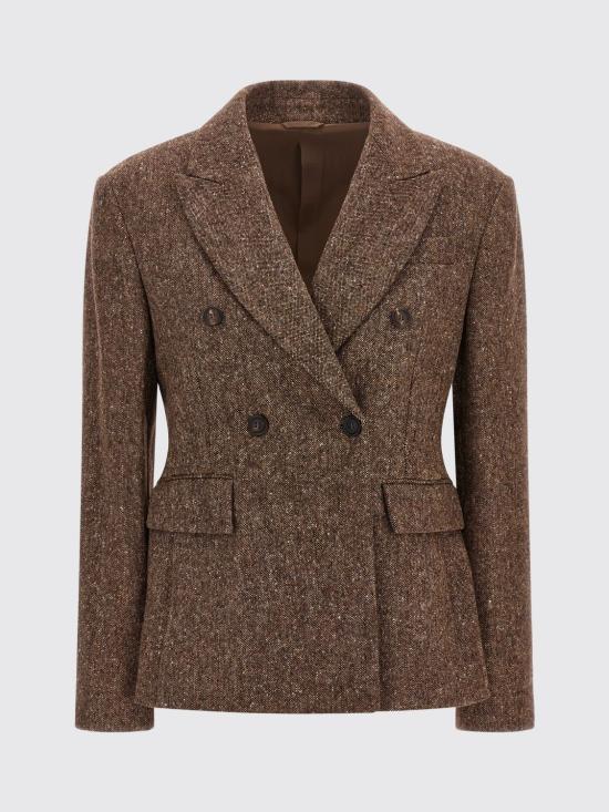 26FW 브루넬로 쿠치넬리 자켓 MD0027246 C002 Brown - BRUNELLO CUCINELLI