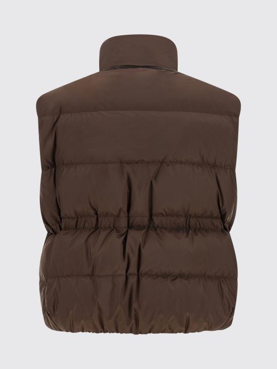 26FW 브루넬로 쿠치넬리 패딩 조끼 MD5987612P C092 Brown - BRUNELLO CUCINELLI