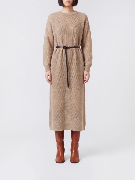 26FW 브루넬로 쿠치넬리 롱 원피스 MGG270A90P CZA11 Beige