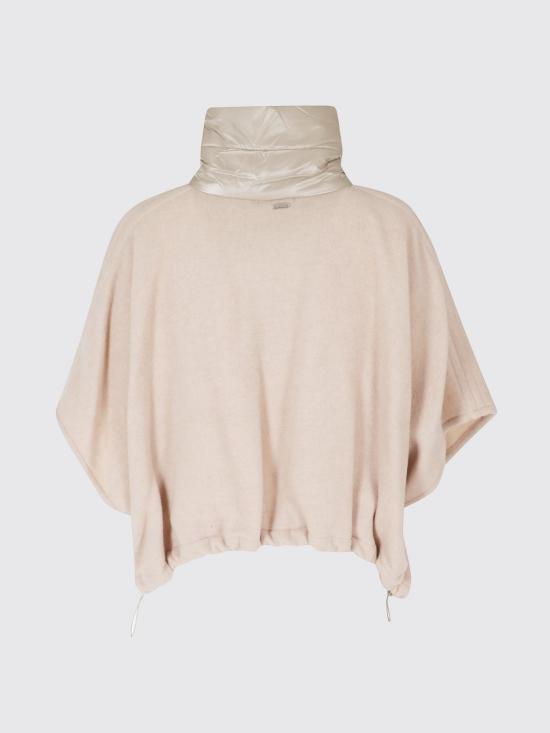 26FW 에르노 A 셰이프 리조트 쇼트 판초 GI00042DR33395 1982 Pink - HERNO