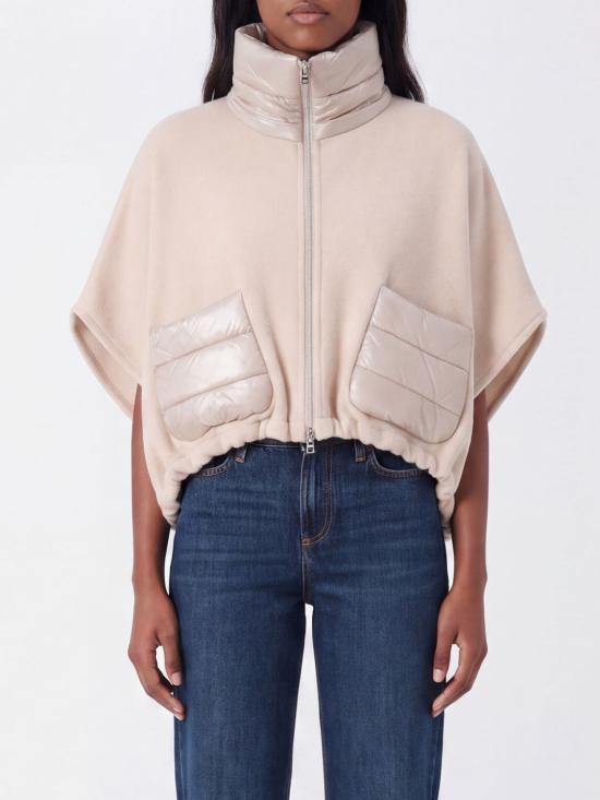 26FW 에르노 A 셰이프 리조트 쇼트 판초 GI00042DR33395 1982 Pink