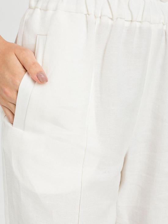 26SS 트윈셋 스트레이트 팬츠 261LL2NCC 00526 White - TWINSET