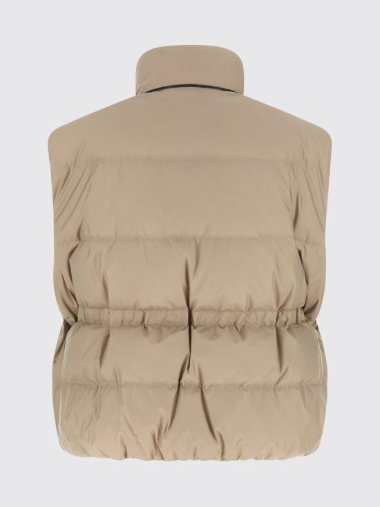 26FW 브루넬로 쿠치넬리 패딩 조끼 MD5987612P C7958 Beige - BRUNELLO CUCINELLI