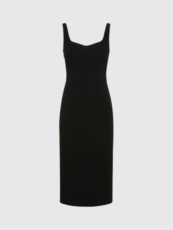 26FW 막스마라 미디 원피스 2626226035600 001 Black - MAX MARA