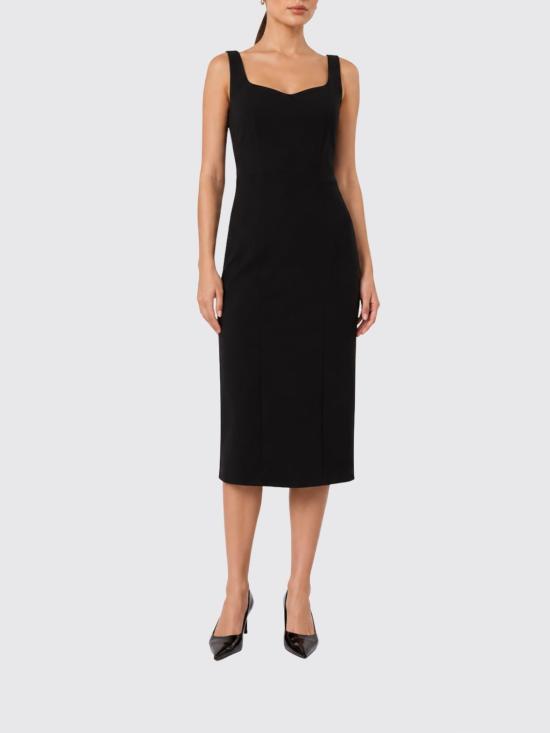 26FW 막스마라 미디 원피스 2626226035600 001 Black