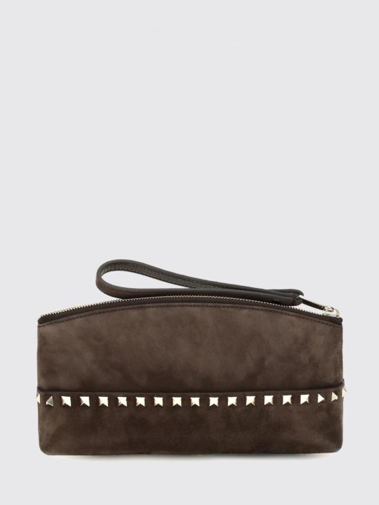 26FW 발렌티노 가라바니 클러치/파우치 P0BB5KQQ 0TO Brown - VALENTINO GARAVANI