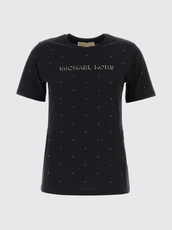 26FW 마이클 코어스 반팔 티셔츠 MT6524Y97J 001 Black - MICHAEL KORS
