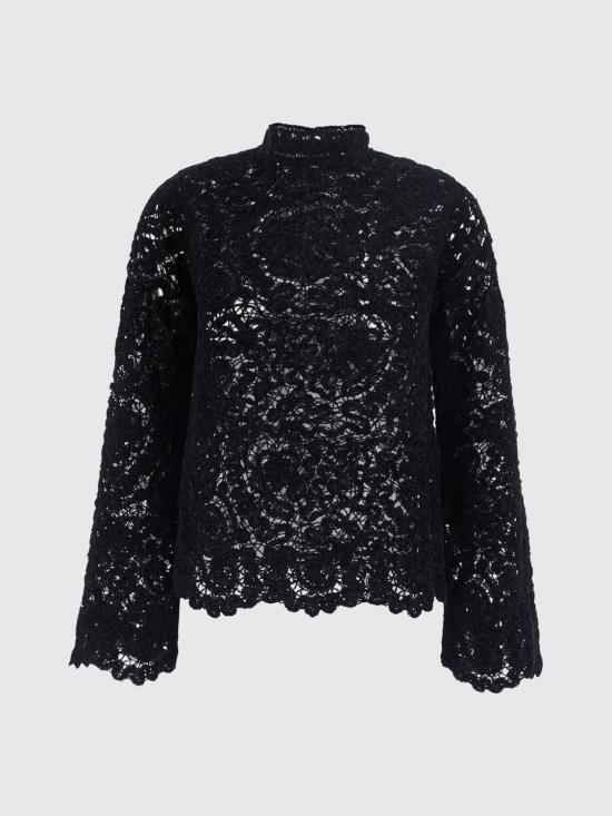 26FW 세미쿠튀르 탑 S6WC80 Y690 Black - SEMI-COUTURE
