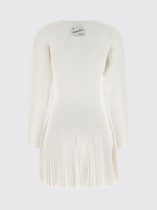 26FW 엘리자베타프랜치 미디 원피스 AM12S66E2 360 White - ELISABETTA FRANCHI