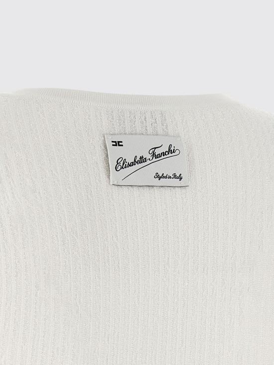 26FW 엘리자베타프랜치 미디 원피스 AM12S66E2 360 White - ELISABETTA FRANCHI