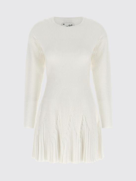 26FW 엘리자베타프랜치 미디 원피스 AM12S66E2 360 White - ELISABETTA FRANCHI