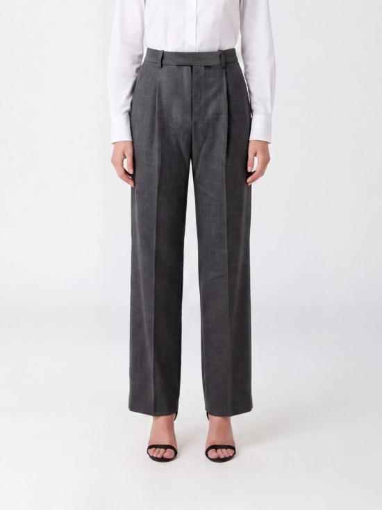 26FW 셀프 포트레이트 수트 팬츠 AW26067PGR Grey