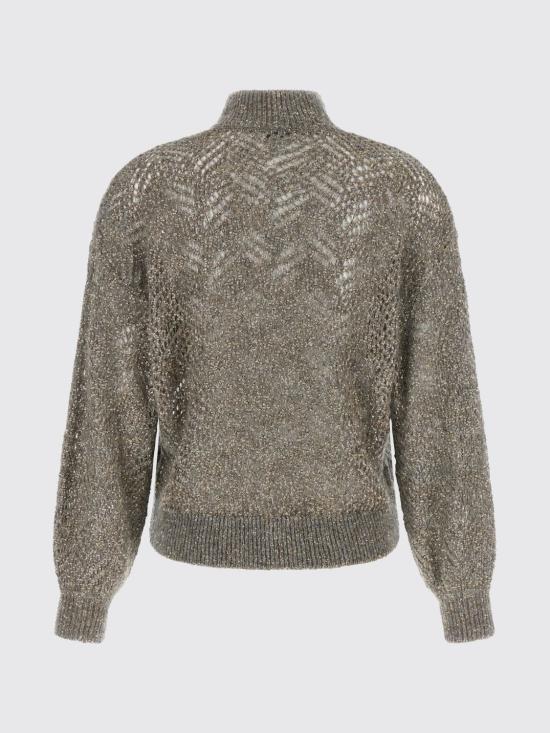 26FW 브루넬로 쿠치넬리 터틀넥 MRG562504 CQC50 Grey - BRUNELLO CUCINELLI