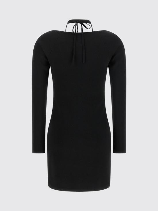 26FW 엘리자베타프랜치 미디 원피스 AM06B66E2 110 Black - ELISABETTA FRANCHI